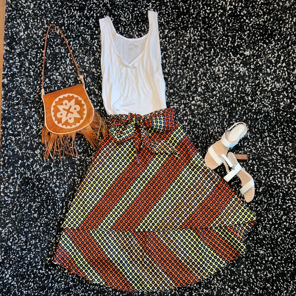 African Print Skirt